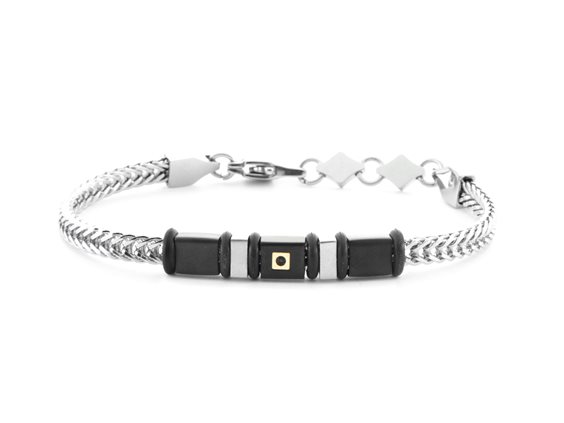 Bracciale 4US: Cesare Paciotti Uomo in Acciaio 4UBR6941 - 4UBR6941